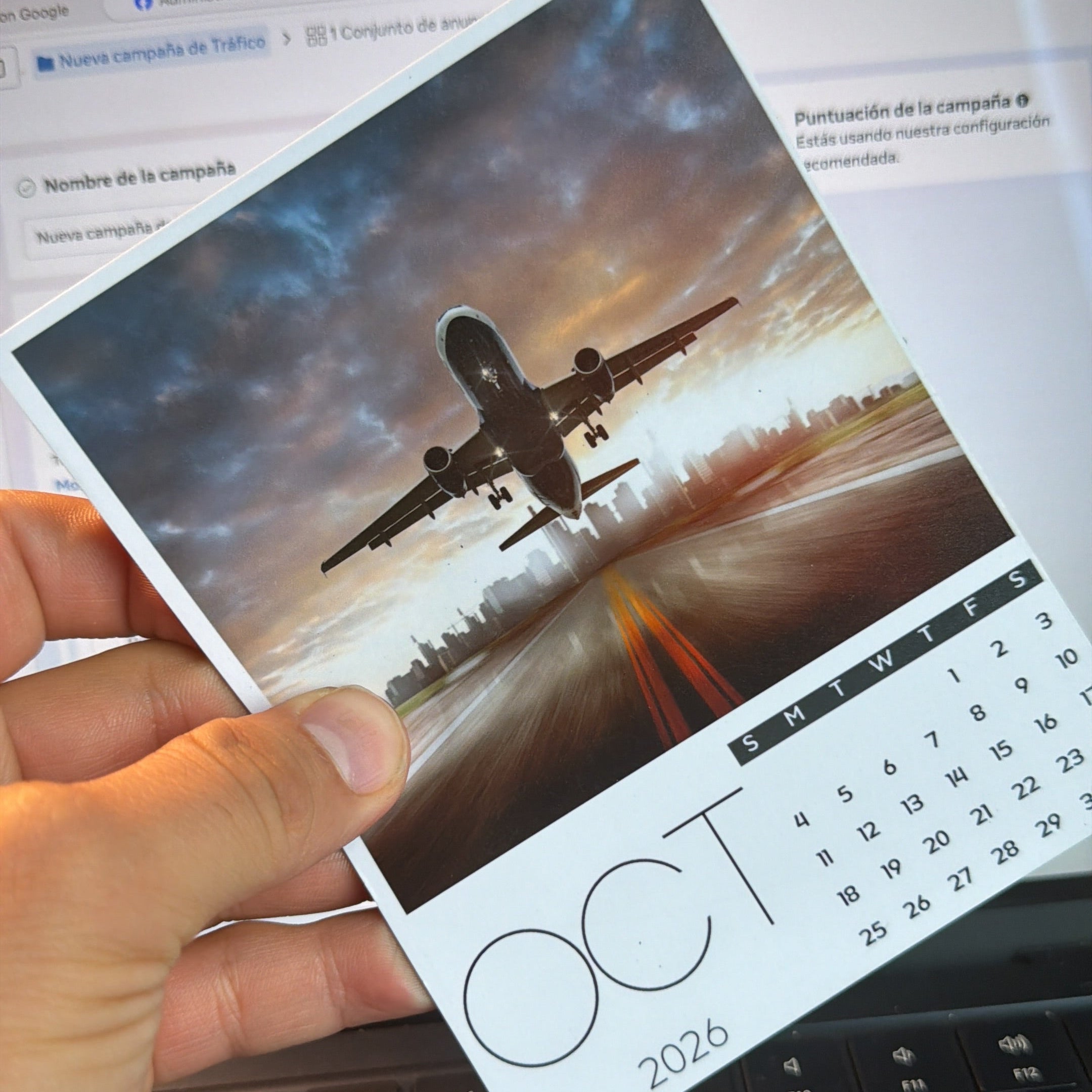 Calendario magnético 2026 personalizado